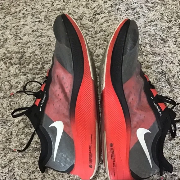 Nike Vapor Weave New York City tennis shoes size 11 red and black - Picture 2 of 4